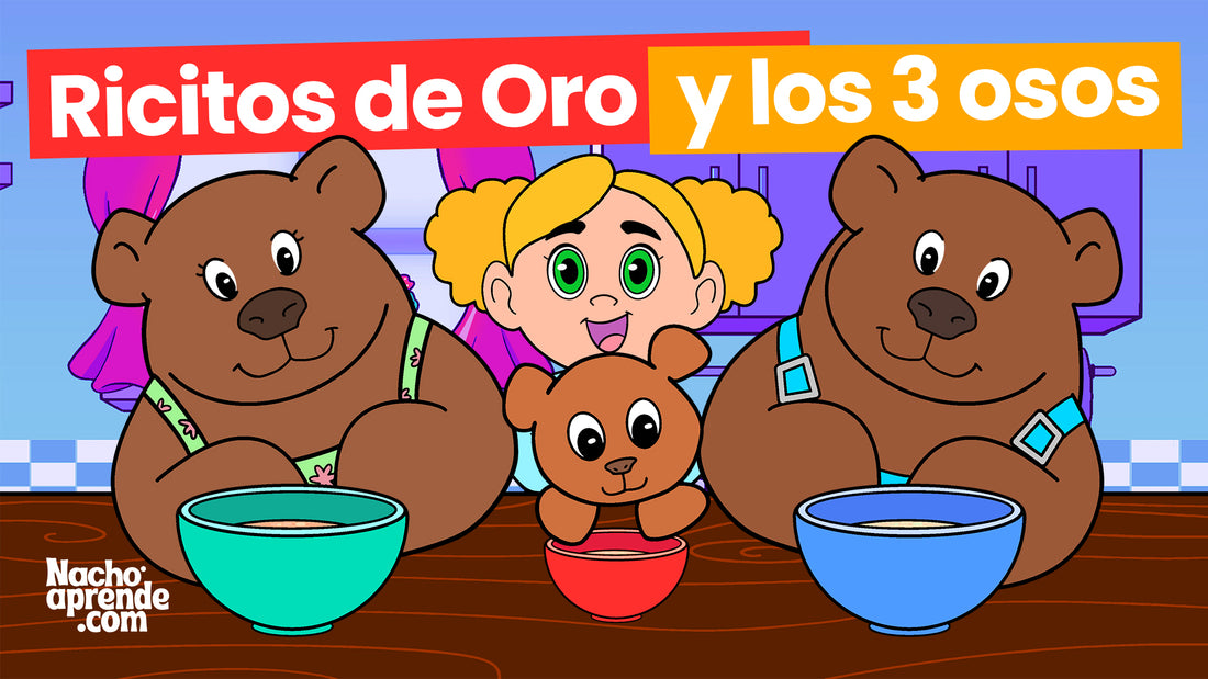 Explorando con Curiosidad: La Aventura de Ricitos de Oro y Los Tres Osos