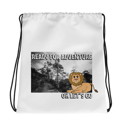 Drawstring Bag with Kid-Friendly Designs: Perfect for school, sports, and adventures! Get yours now and add a touch of fun to everyday activities