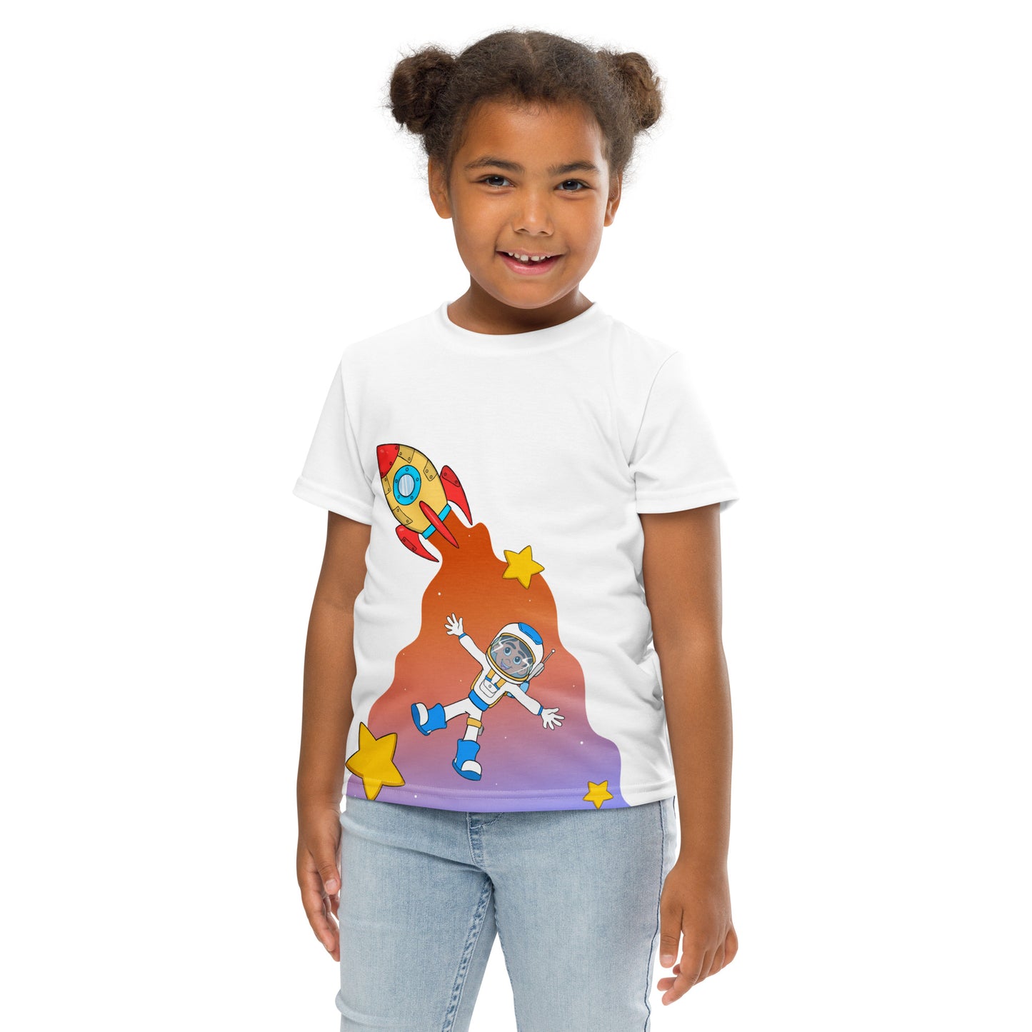 Kids Crew Neck T-Shirt: Comfortable, Durable, & Stylish! Soft Cotton Fabric, Various Colors & Sizes. Perfect for Playtime, School, & Everyday Adventures!