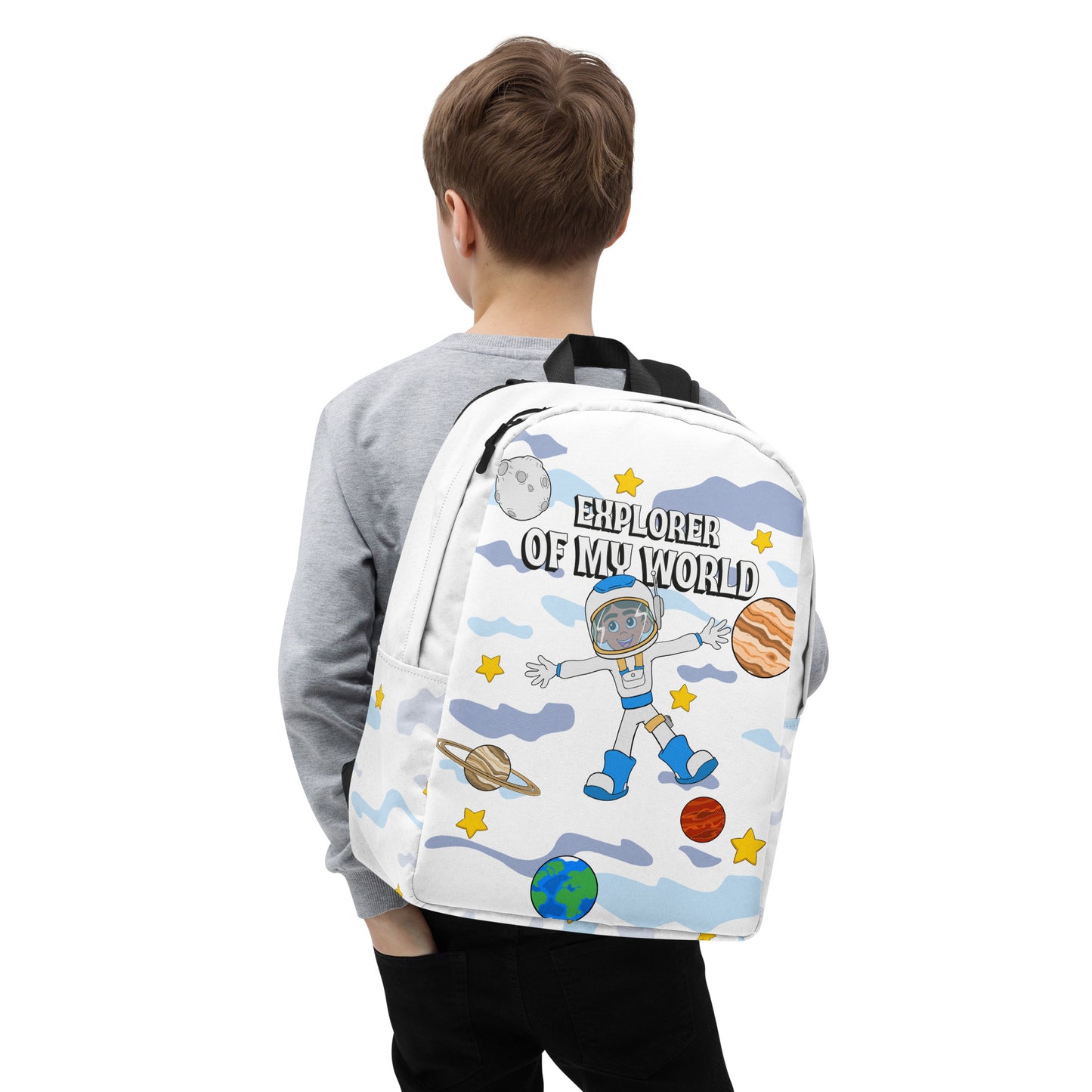 Adorable Infantile Design Backpack - Perfect for Young Explorers! Ideal for School, Travel, and Outdoor Adventures