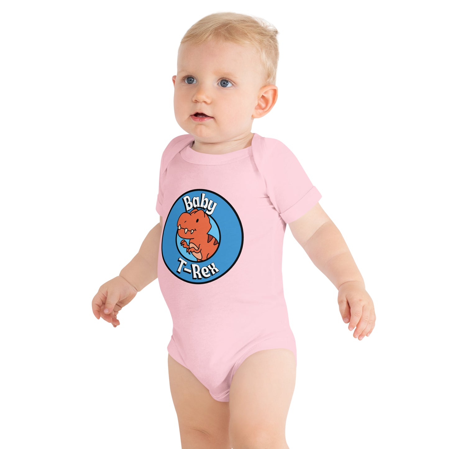 Baby Short Sleeve One Piece Bodysuit: Soft, Breathable Cotton Fabric for Infants! Explore Cute Designs & Colors. Ideal for Daily Comfort & Play!