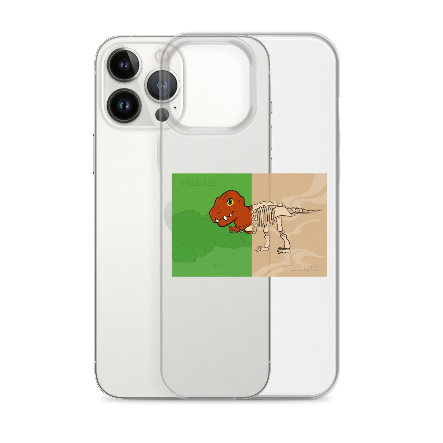 Clear iPhone Case with Playful Kids' Designs: Keep your device safe in style! Explore our range of fun, protective cases for kids