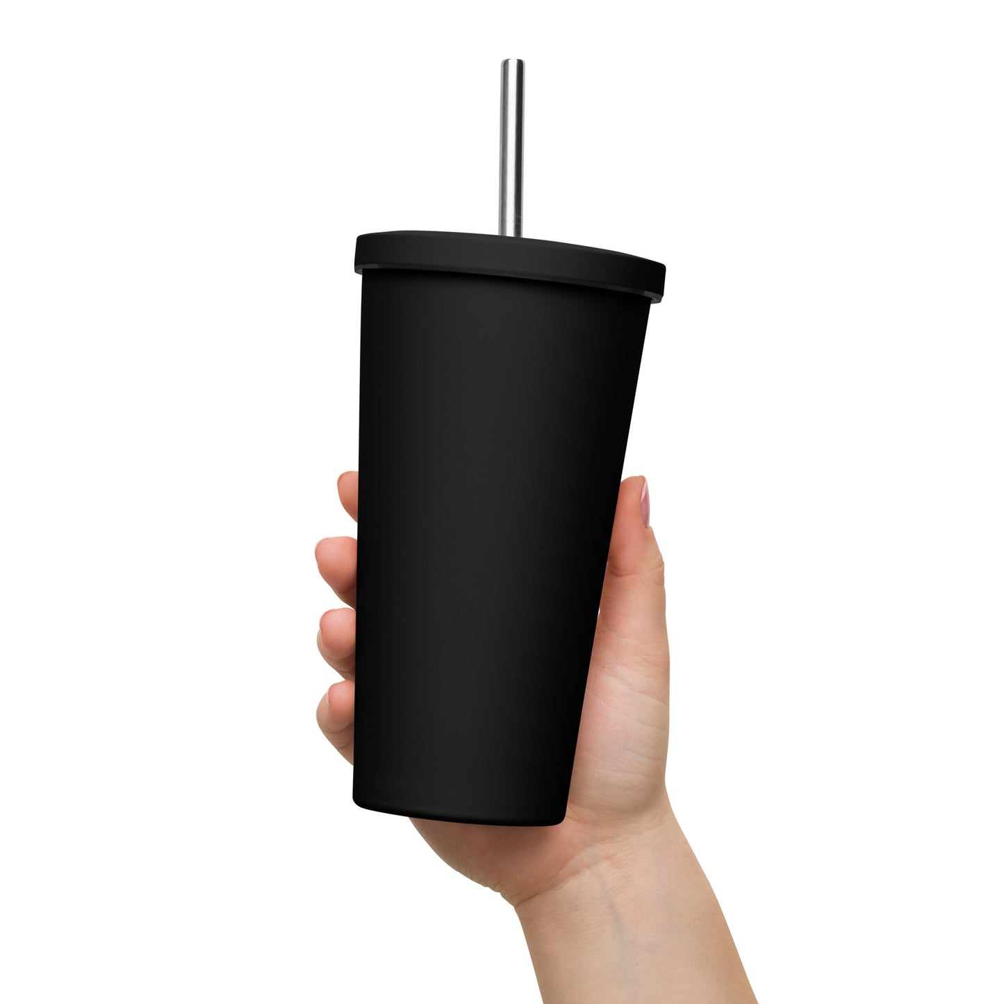 Colorful Insulated Tumbler with Straw - Stylish Design for Refreshing Drinks on the Go! Ideal for Cold Beverages and Smoothies