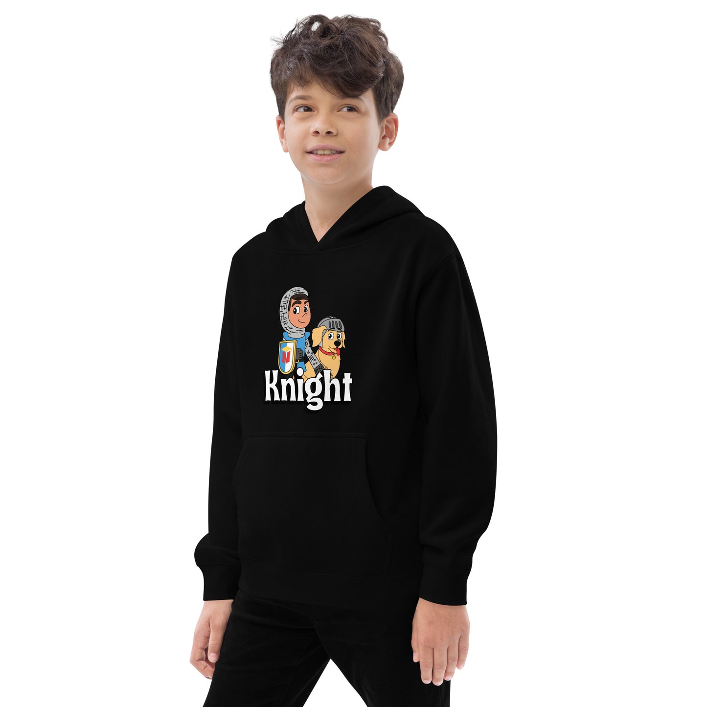 CozyKids Fleece Hoodie: Sudadera suave con capucha para niños y niñas. Ideal para climas fríos, actividades al aire libre, escuela y comodidad diaria