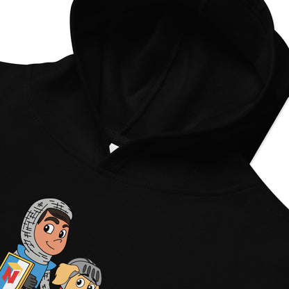 CozyKids Fleece Hoodie: Soft Sweatshirt with Hood for Boys & Girls. Ideal for Cold Weather, Outdoor Activities, School, and Everyday Comfort