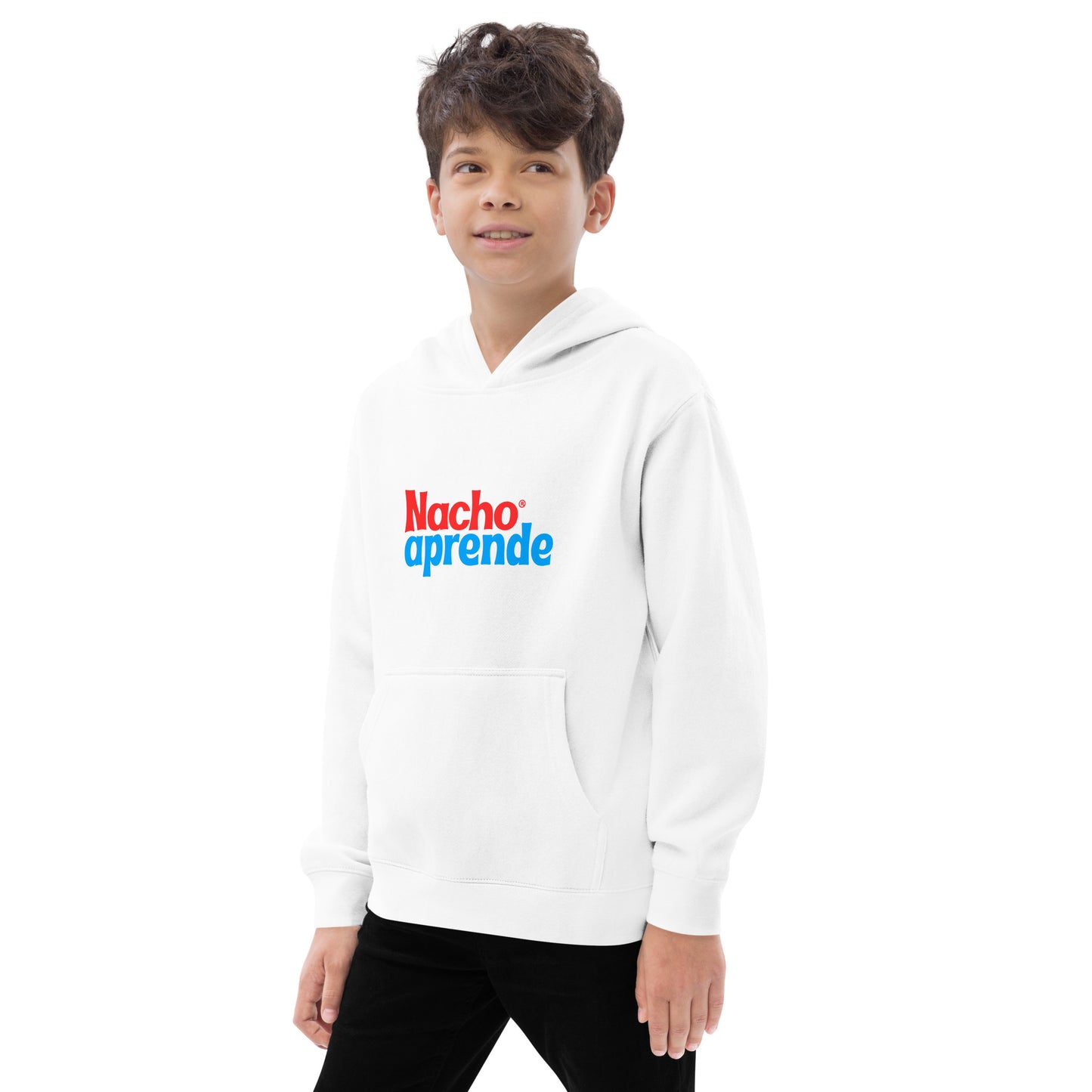 Sudadera con capucha vellón polar