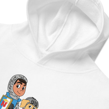 CozyKids Fleece Hoodie: Sudadera suave con capucha para niños y niñas. Ideal para climas fríos, actividades al aire libre, escuela y comodidad diaria