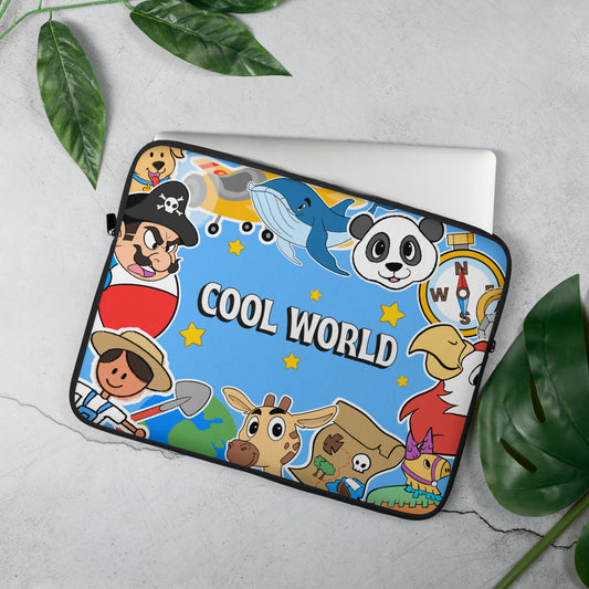 Kid-Friendly Laptop Sleeve - Colorful Designs for Fun Protection! Perfect for Young Tech Enthusiasts