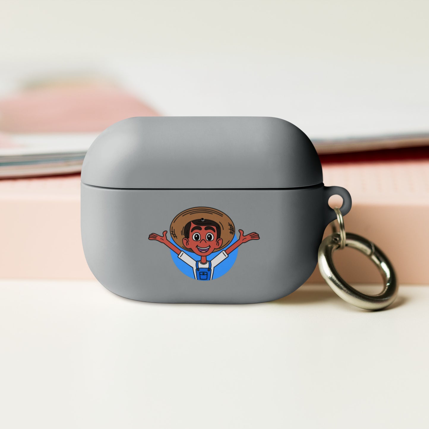 Playful Rubber Case for AirPods with Kid-Friendly Designs! Protects from Drops & Scratches. Cute & Colorful Styles for Young Ones