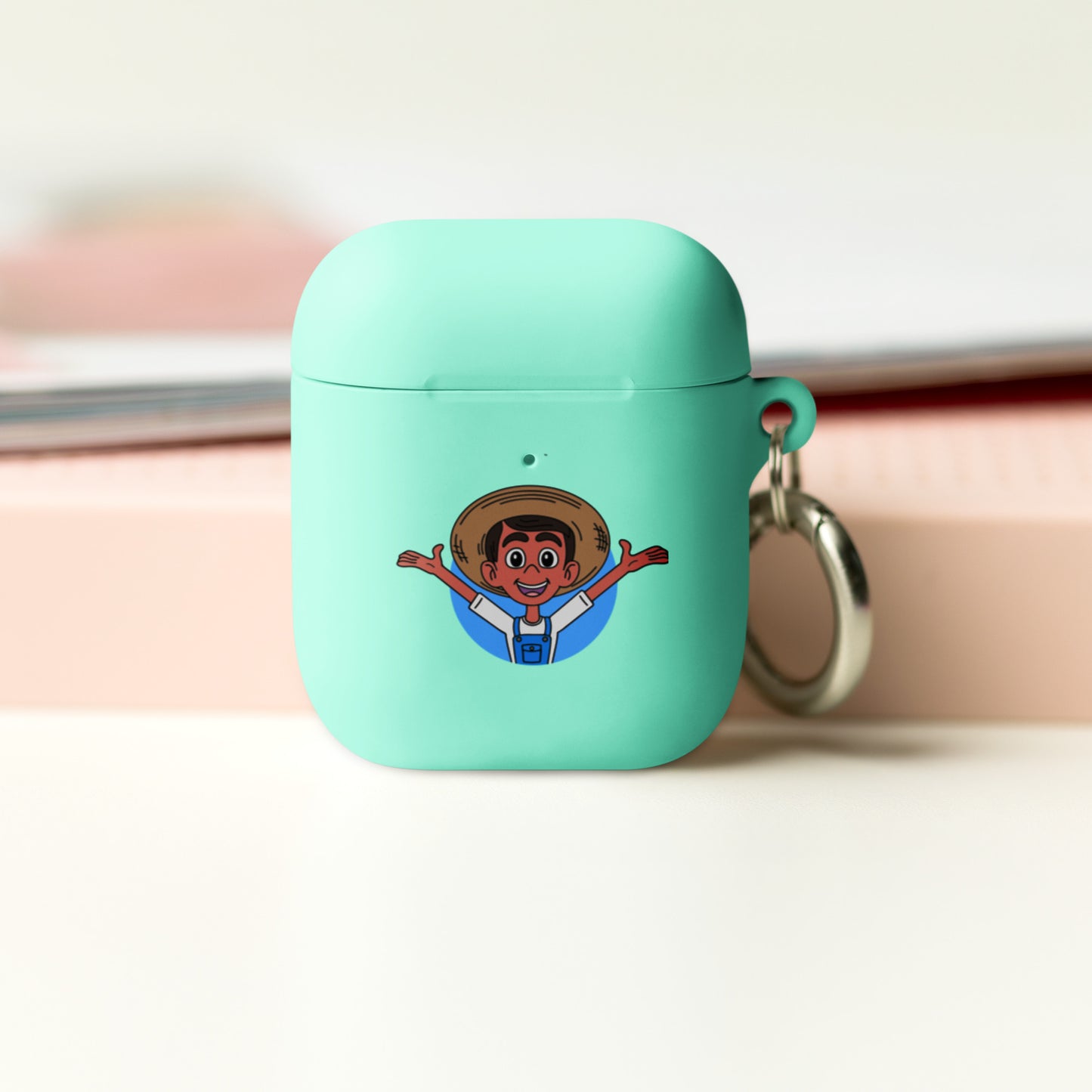 Playful Rubber Case for AirPods with Kid-Friendly Designs! Protects from Drops & Scratches. Cute & Colorful Styles for Young Ones