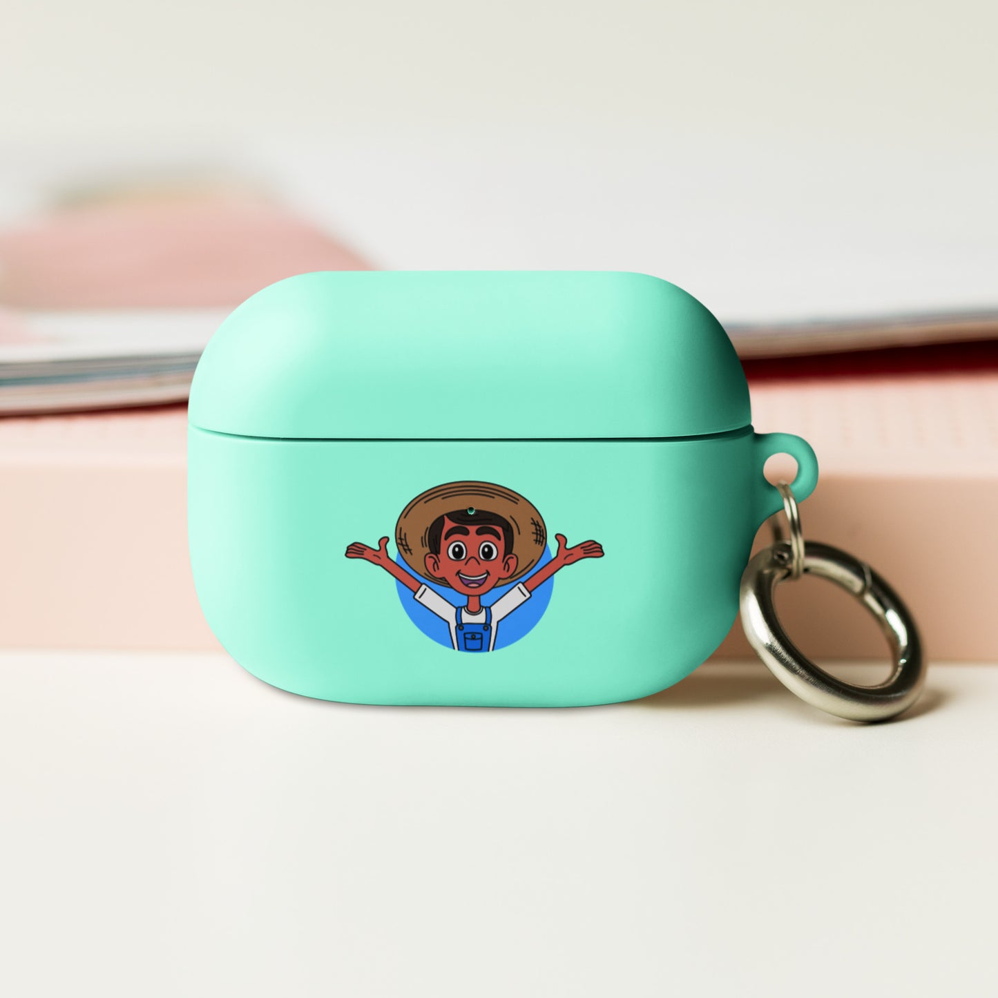 Playful Rubber Case for AirPods with Kid-Friendly Designs! Protects from Drops & Scratches. Cute & Colorful Styles for Young Ones