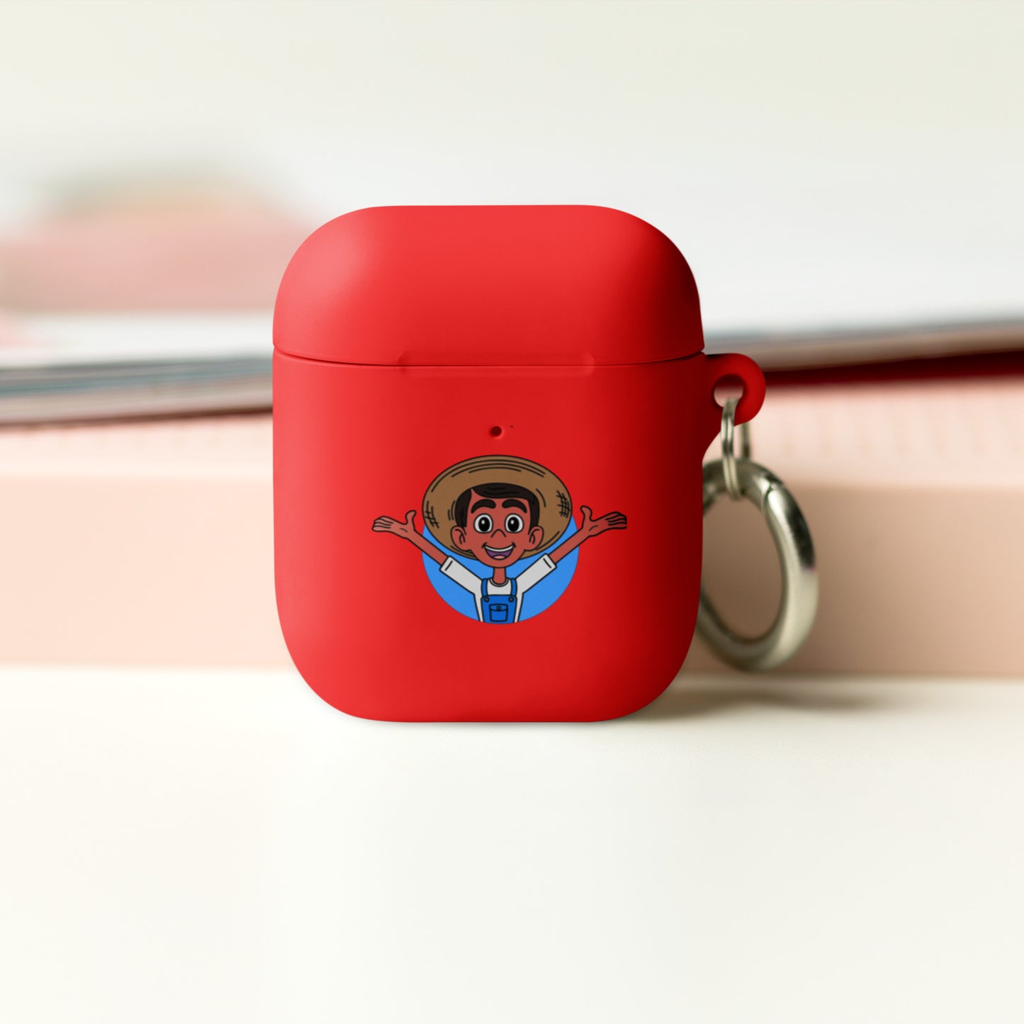 Playful Rubber Case for AirPods with Kid-Friendly Designs! Protects from Drops & Scratches. Cute & Colorful Styles for Young Ones