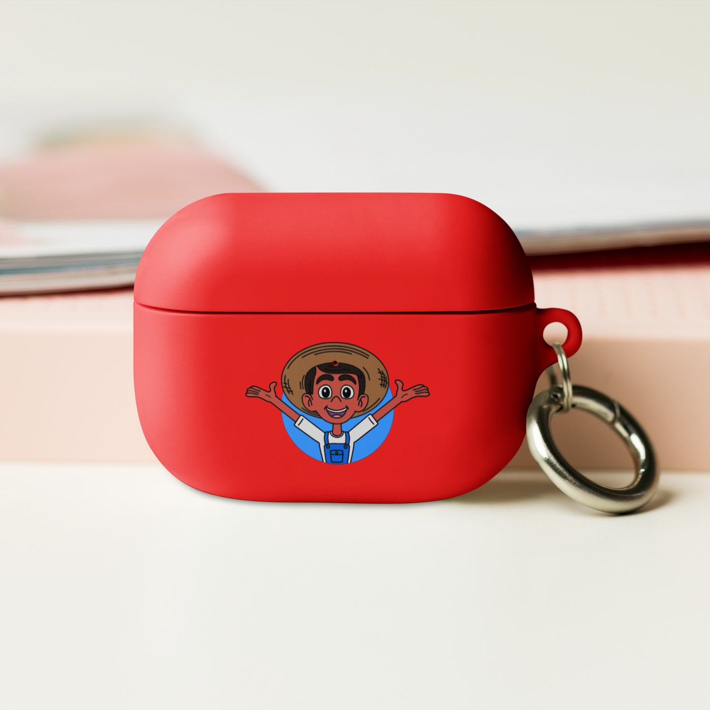 Playful Rubber Case for AirPods with Kid-Friendly Designs! Protects from Drops & Scratches. Cute & Colorful Styles for Young Ones