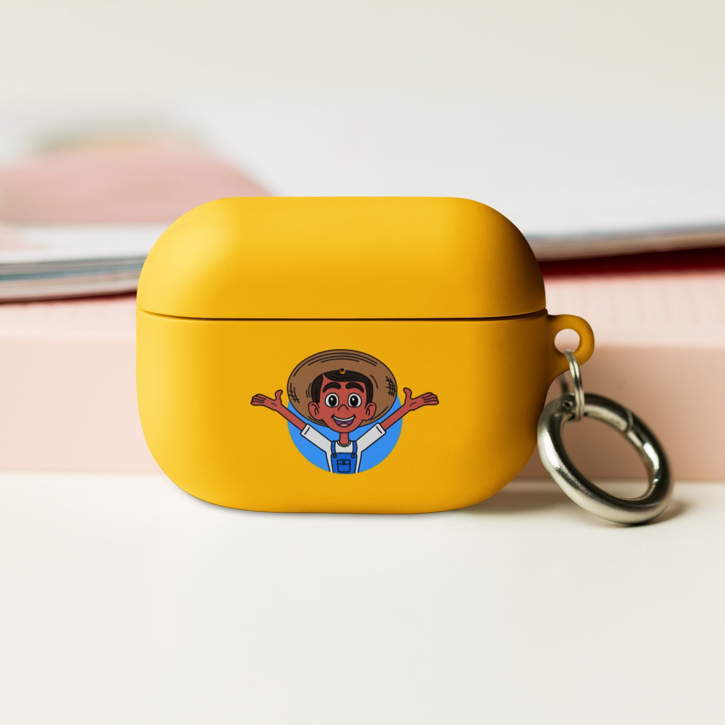 Playful Rubber Case for AirPods with Kid-Friendly Designs! Protects from Drops & Scratches. Cute & Colorful Styles for Young Ones