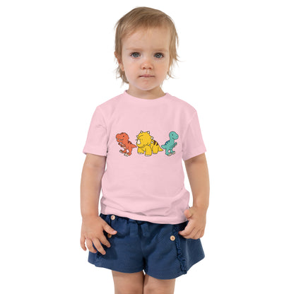 Toddler Short Sleeve Tee: Stylish, Comfortable, Fun for Little Explorers! High-Quality Cotton Fabric, Variety of Colors. Perfect for Playtime and Everyday Wear!