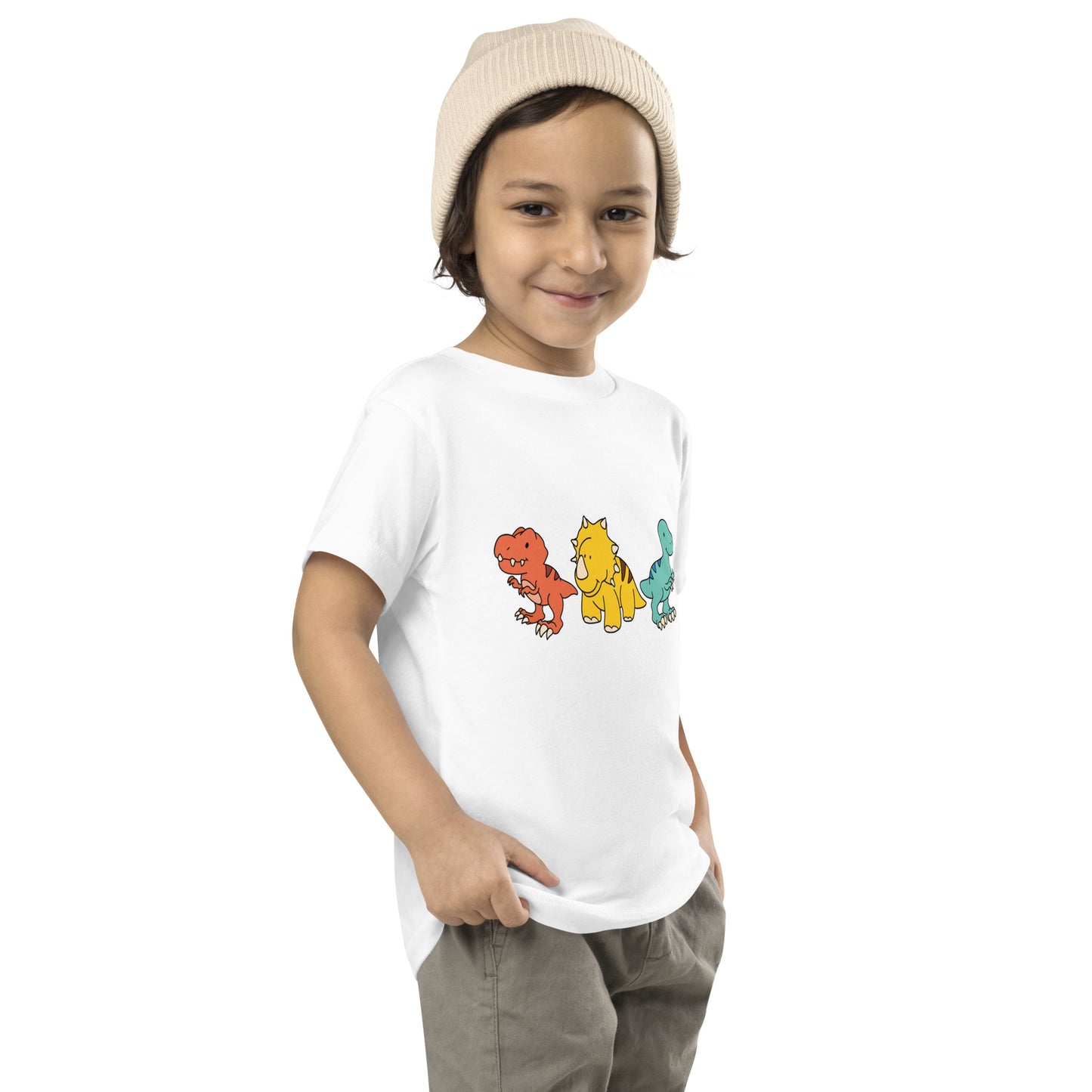 Toddler Short Sleeve Tee: Stylish, Comfortable, Fun for Little Explorers! High-Quality Cotton Fabric, Variety of Colors. Perfect for Playtime and Everyday Wear!