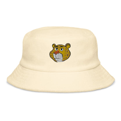 Cute Toddler Bucket Hat! Soft Terry Cloth, Perfect for Sunny Adventures. Fun Infant Design, Ideal for Beach, Park, & Outdoor Play