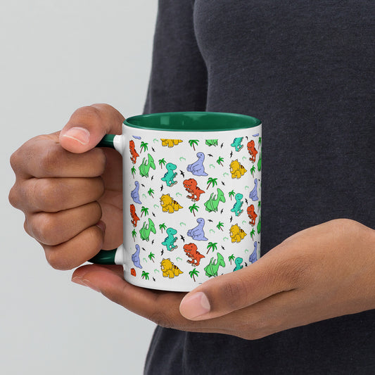 ¡Adorable taza para niños con interior colorido! Diseños divertidos para los más pequeños. Material duradero y seguro. Perfecto para chocolate caliente, leche o jugo. Ilumina sus mañanas