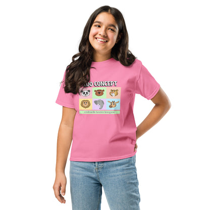 Youth Classic Tee: Timeless, essential wear for teens with playful designs. Perfect for daily wear, sports, school activities, and more. Find top-quality options!