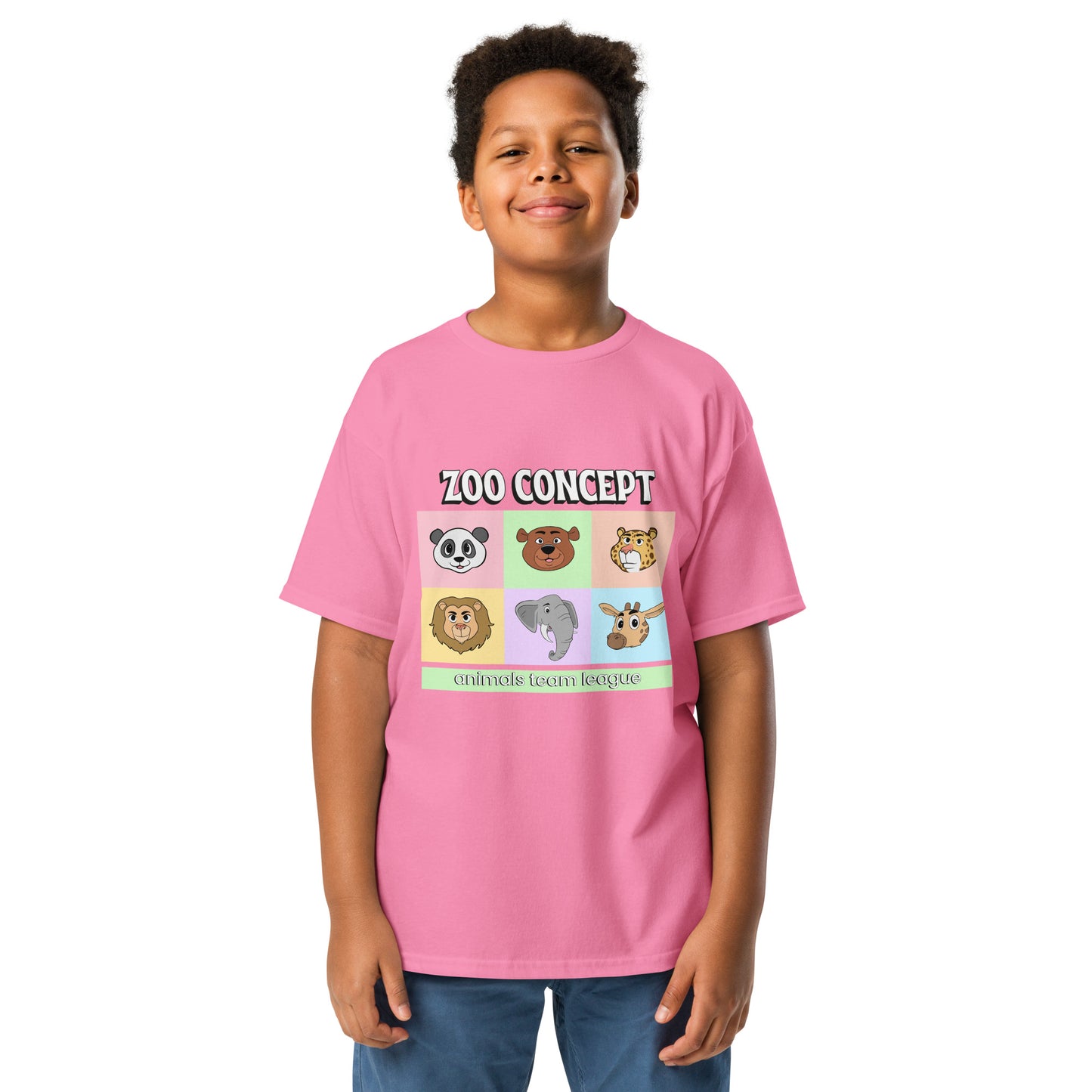 Youth Classic Tee: Timeless, essential wear for teens with playful designs. Perfect for daily wear, sports, school activities, and more. Find top-quality options!