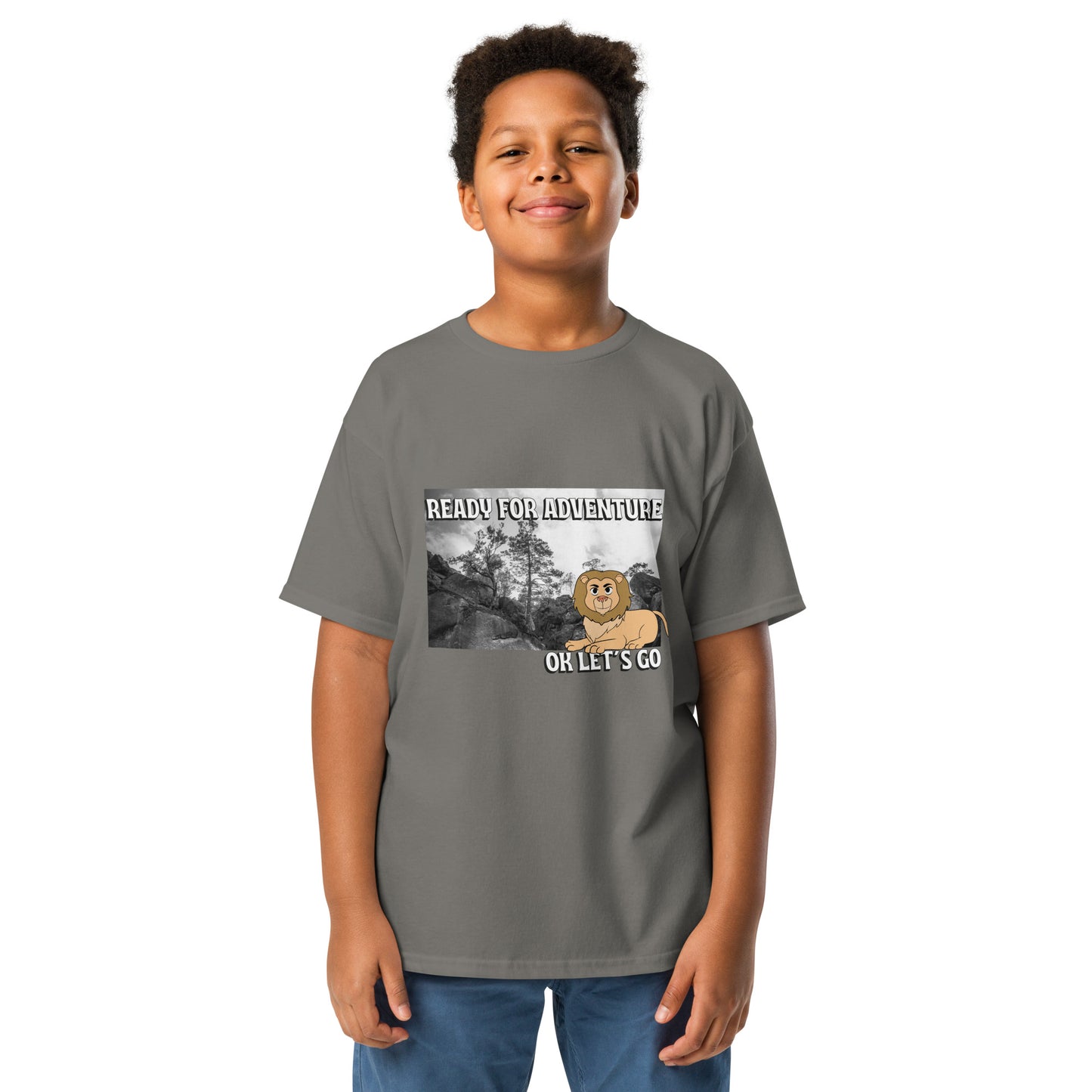 Youth Classic Tee: Timeless, essential wear for teens with playful designs. Perfect for daily wear, sports, school activities, and more. Find top-quality options!