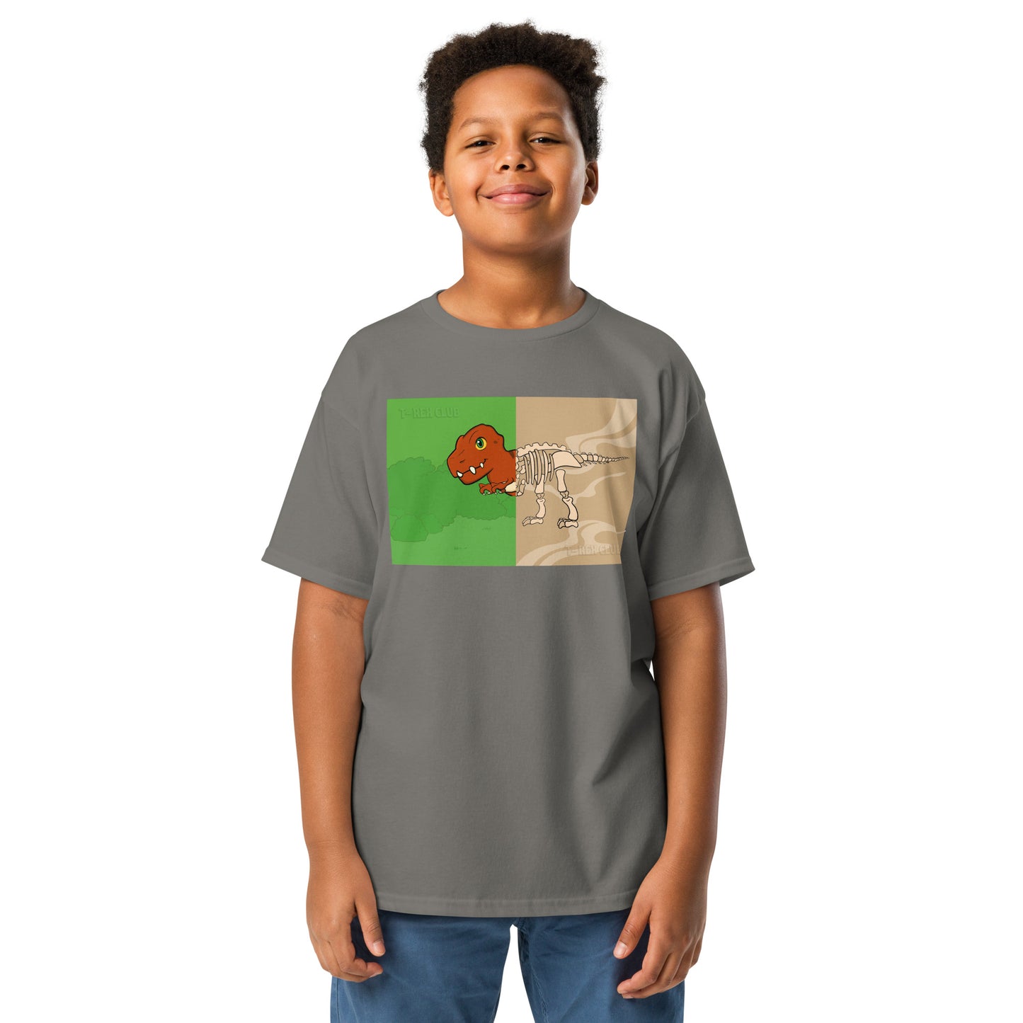 Youth Classic Tee: Timeless, essential wear for teens with playful designs. Perfect for daily wear, sports, school activities, and more. Find top-quality options!