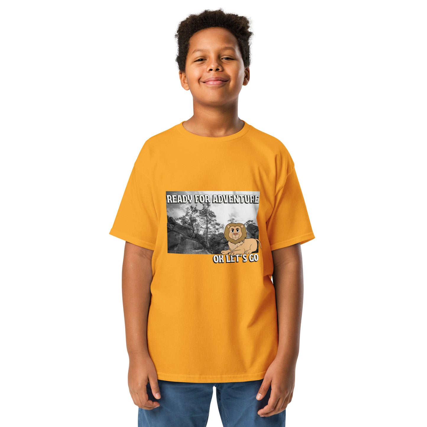 Youth Classic Tee: Timeless, essential wear for teens with playful designs. Perfect for daily wear, sports, school activities, and more. Find top-quality options!