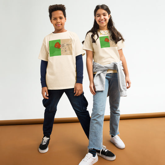 Youth Classic Tee: Timeless, essential wear for teens with playful designs. Perfect for daily wear, sports, school activities, and more. Find top-quality options!