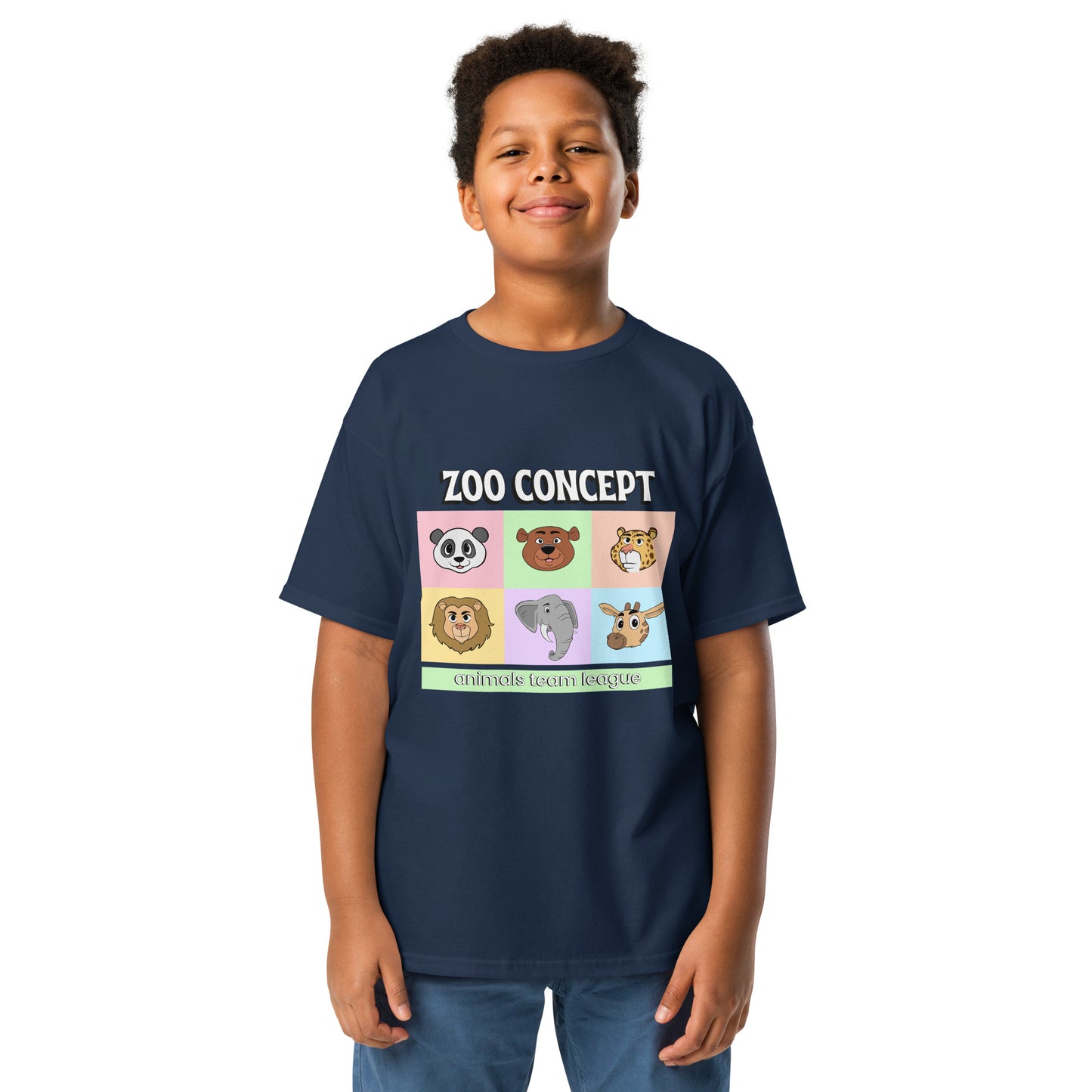 Youth Classic Tee: Timeless, essential wear for teens with playful designs. Perfect for daily wear, sports, school activities, and more. Find top-quality options!