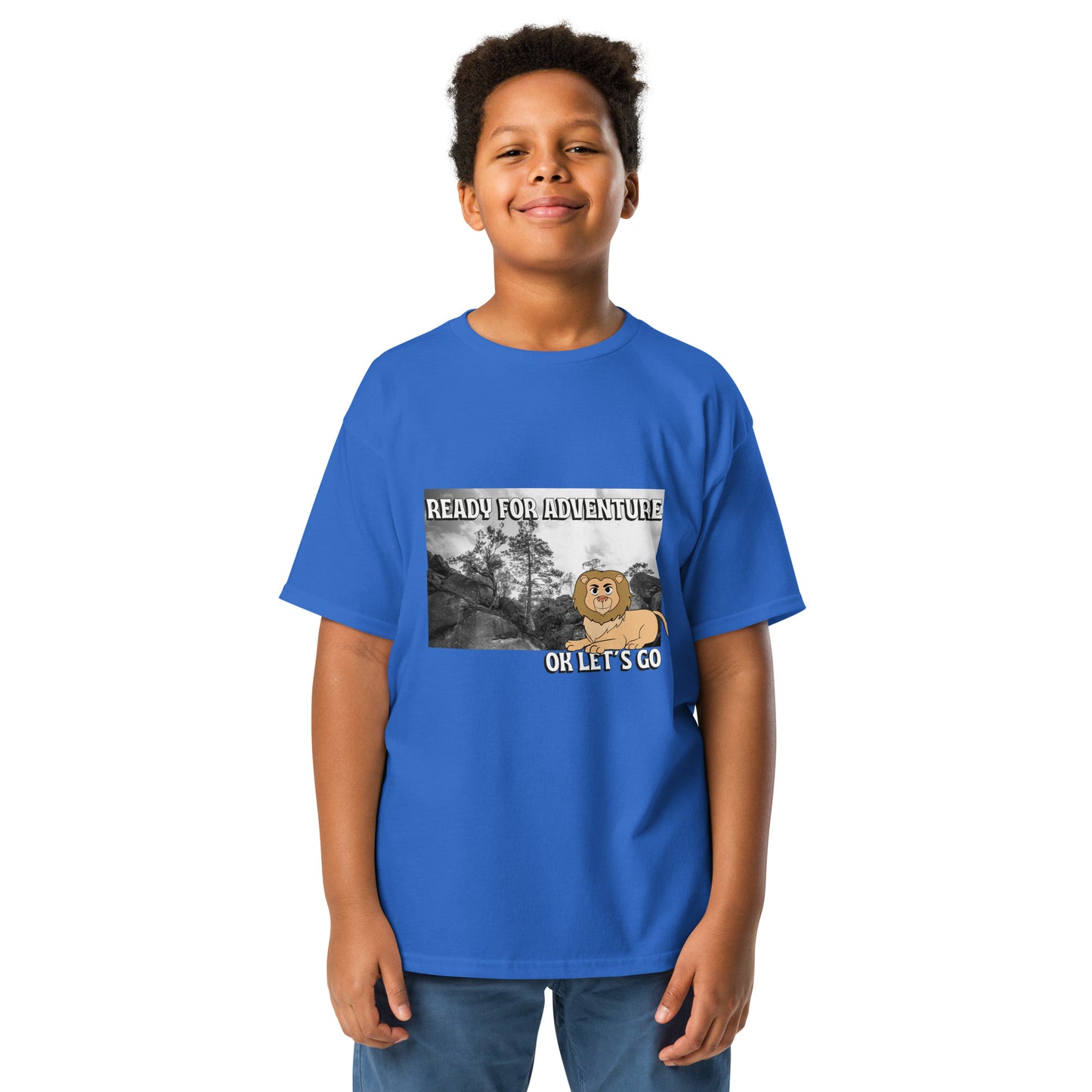 Youth Classic Tee: Timeless, essential wear for teens with playful designs. Perfect for daily wear, sports, school activities, and more. Find top-quality options!