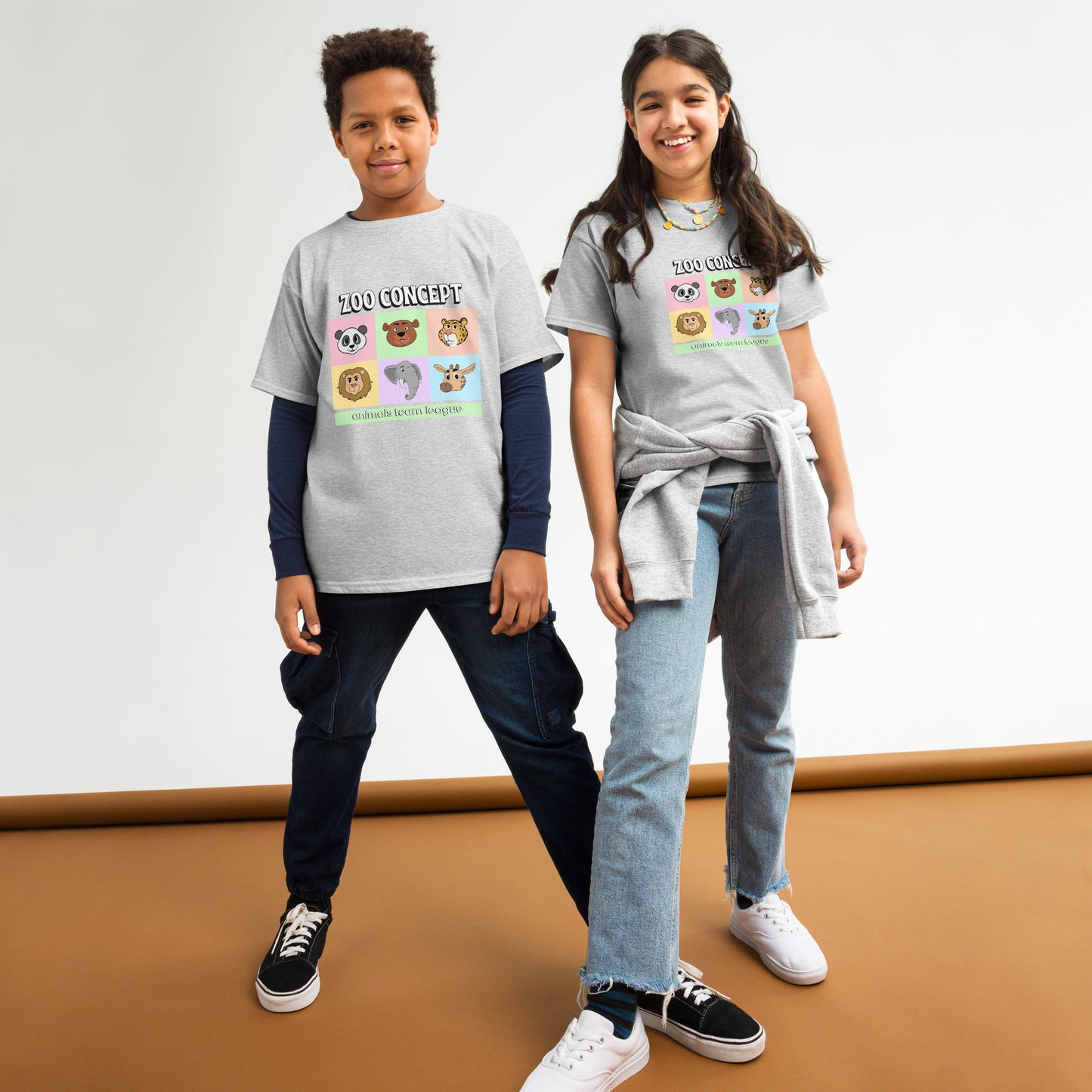 Youth Classic Tee: Timeless, essential wear for teens with playful designs. Perfect for daily wear, sports, school activities, and more. Find top-quality options!